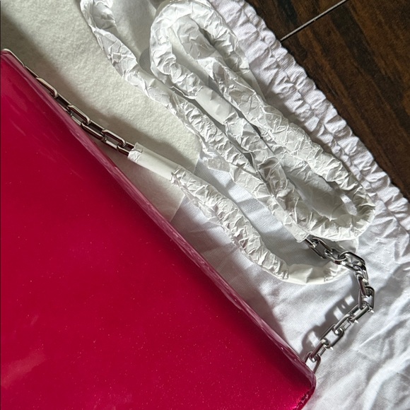 Christian Louboutin LOUBI54 Patent Perle in PinUp/Silver - Picture 12 of 16